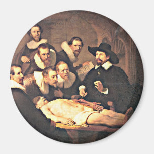 Aimant Rembrandt : La leçon d'anatomie du Dr Nicolaes Tul