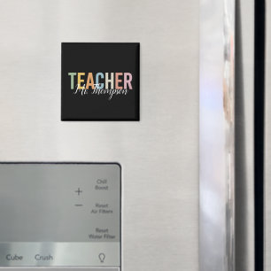 Aimant Remerciement de professeur personnalisé pour la re