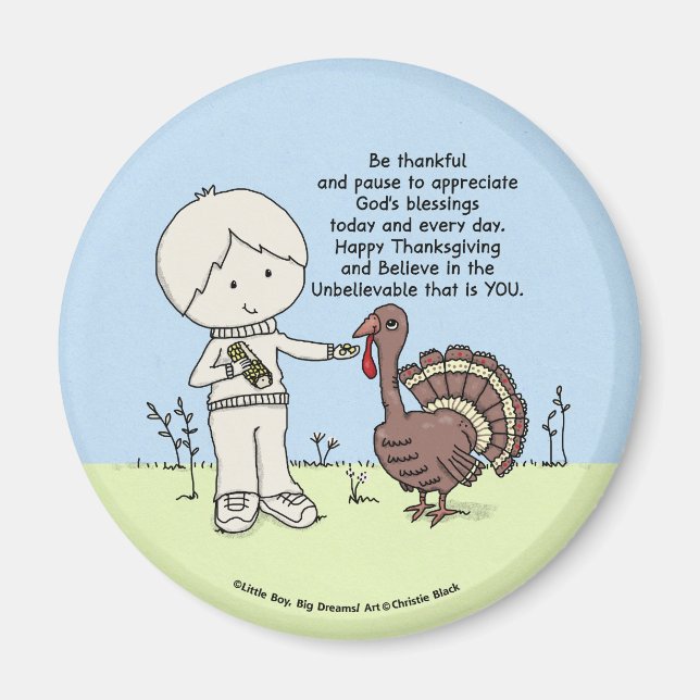 Aimant Remerciements et appréciation (Devant)