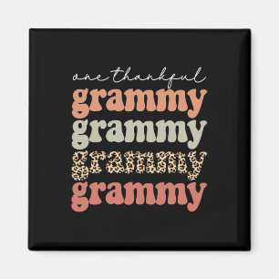 Aimant Remerciements Grammy Autumn Tree Feuilles d'automn