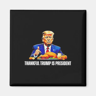 Aimant Remerciements Trump Le Président Thanksgiving Drôl