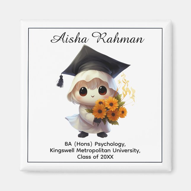 Aimant 🎓Remise des diplômes de Chibi Blossom (Devant)