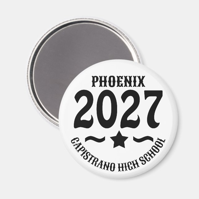 Aimant Remise des diplômes de la promotion 2027 (Recto/Verso)