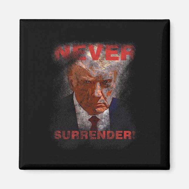 Aimant Remise - Trump Mugshot 2024 (Devant)