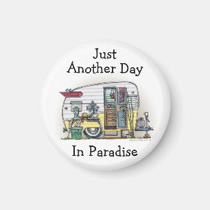 Aimant Remorque Camper Shasta RV