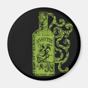 Aimant Remous de bouteille d'absinthe