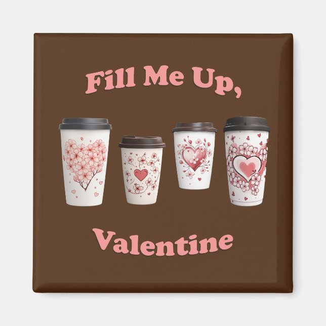 Aimant Remplissez-Moi, Valentine ! (Devant)