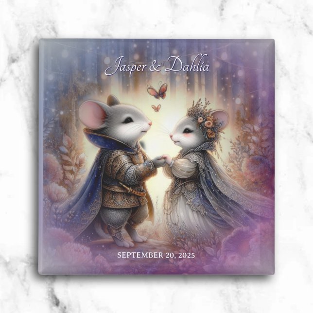 Aimant Renaissance Fairytale Enchanted Mariage (Créateur téléchargé)