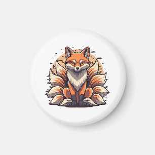 Aimant Renard à 9 queues