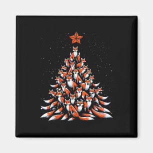 Aimant Renard Arbre de Noël Fox Xmas Arbre Femmes & G