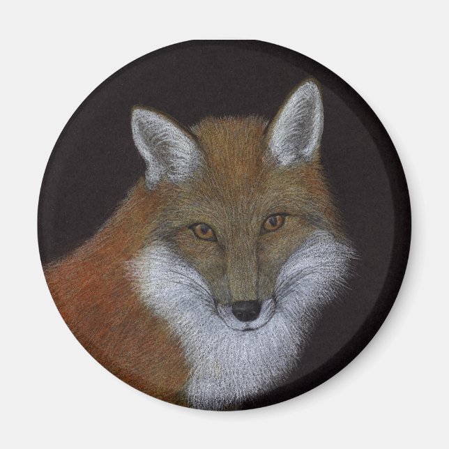 Aimant Renard rouge (Devant)