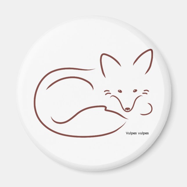 Aimant RenardRouge (Devant)