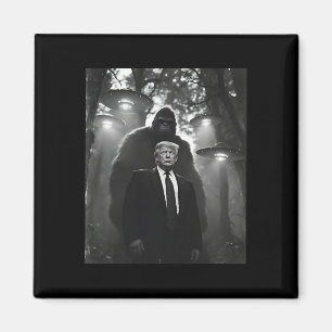 Aimant Rencontre avec un Ovni Alien Bigfoot Trump Invasio