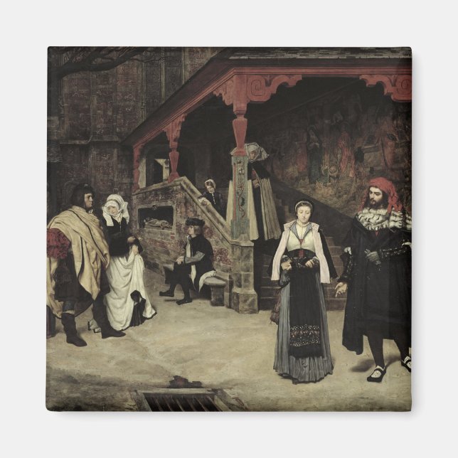 Aimant Rencontre de Faust et Marguerite, 1860 (Devant)