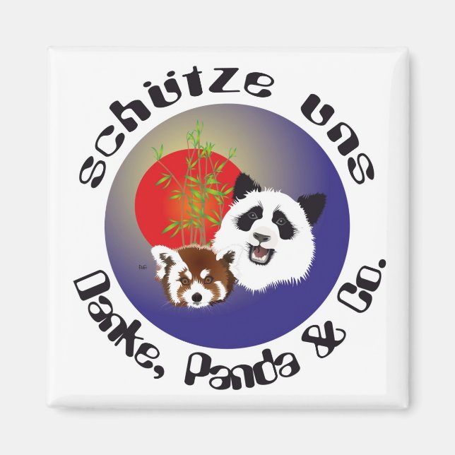 Aimant Rencontre Panda (Devant)