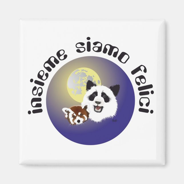 Aimant Rencontre Panda (Devant)