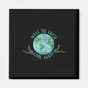 Aimant Rendez la Terre cool à nouveau - Environnement aqu