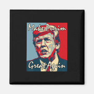 Aimant Rendez Pourim Grande Encore Trump Costume de Pouri