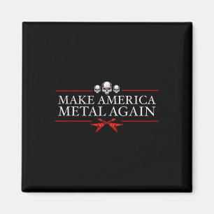 Aimant Rendre à l'Amérique le métal Trump Rock musique lo