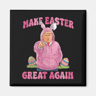 Aimant Rendre à Pâques sa grandeur OEuf de Pâques Drôle T