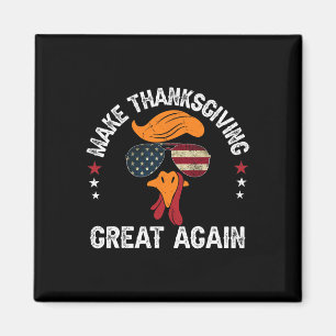 Aimant Rendre Grand Thankesgiving Une Fois De Plus Trump