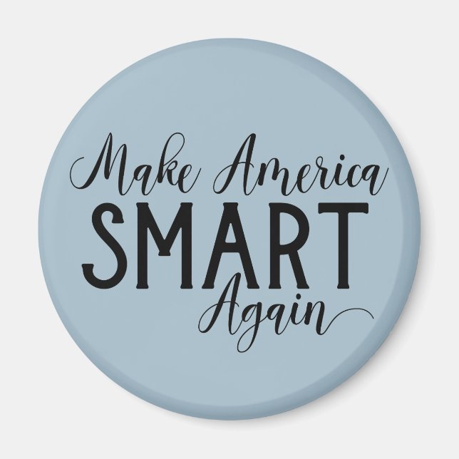 Aimant Rendre intelligente la protestation anti-Trump con (Devant)