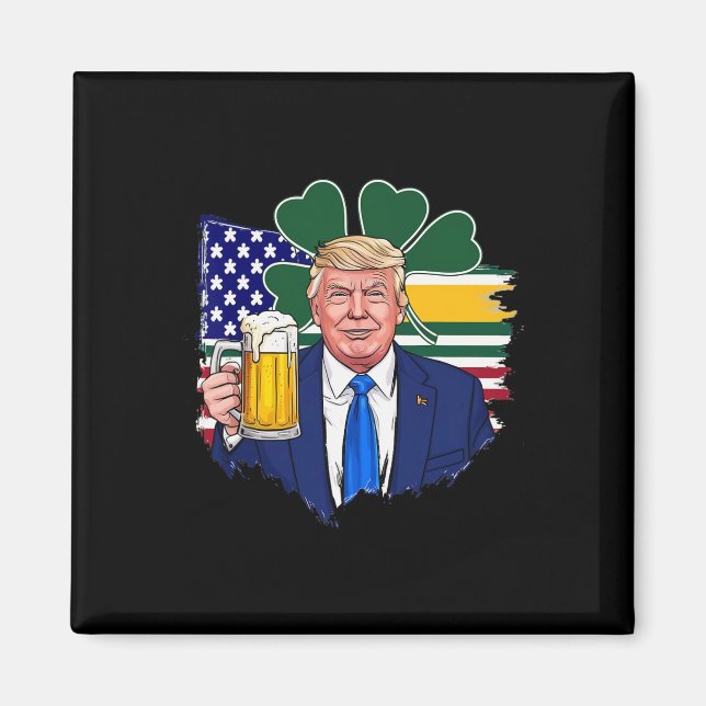 Aimant Rendre la fête de la Saint Patrick grande à nouvea (Devant)