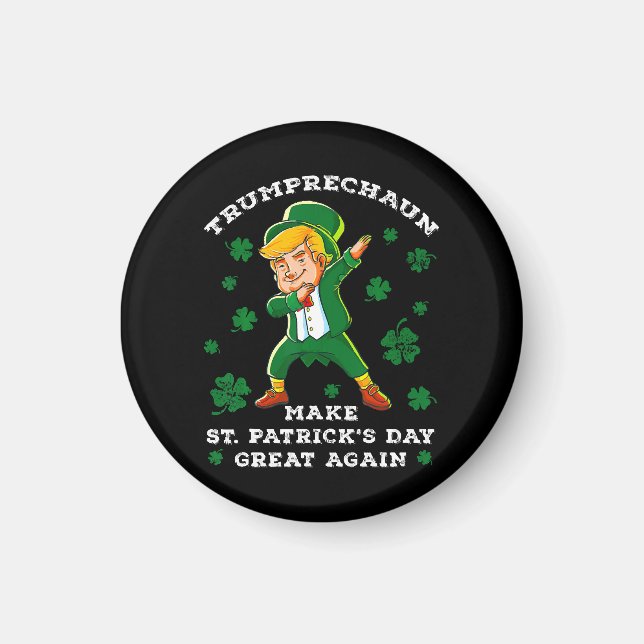 Aimant Rendre la fête de la Saint Patrick grande à nouvea (Devant)