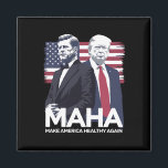 Aimant Rendre l'Amérique saine<br><div class="desc">Rendre l'Amérique saine</div>