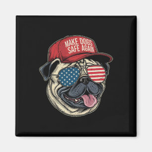 Aimant Rendre le chien sûr à nouveau Chapeau rouge débat