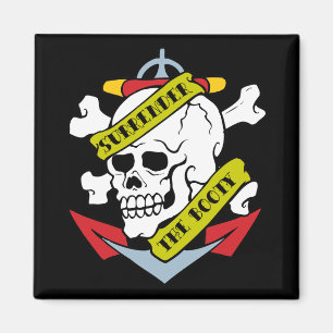 Aimant Rendre le crâne de booty