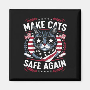 Aimant Rendre les chats sûrs à nouveau Trump chats pour T