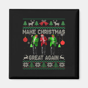 Aimant Rendre Noël super à nouveau Sweaters moches drôle