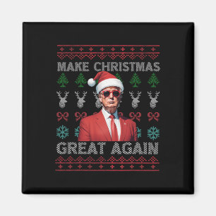 Aimant Rendre Noël super à nouveau Trump Noël drôle 2