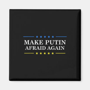 Aimant Rendre Peur À Poutine - Soutenez L'Ukraine Et Arrê