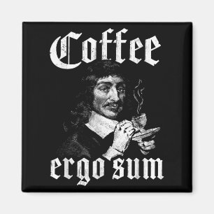 Aimant René Descartes Principes Philosophie Café Ergo S