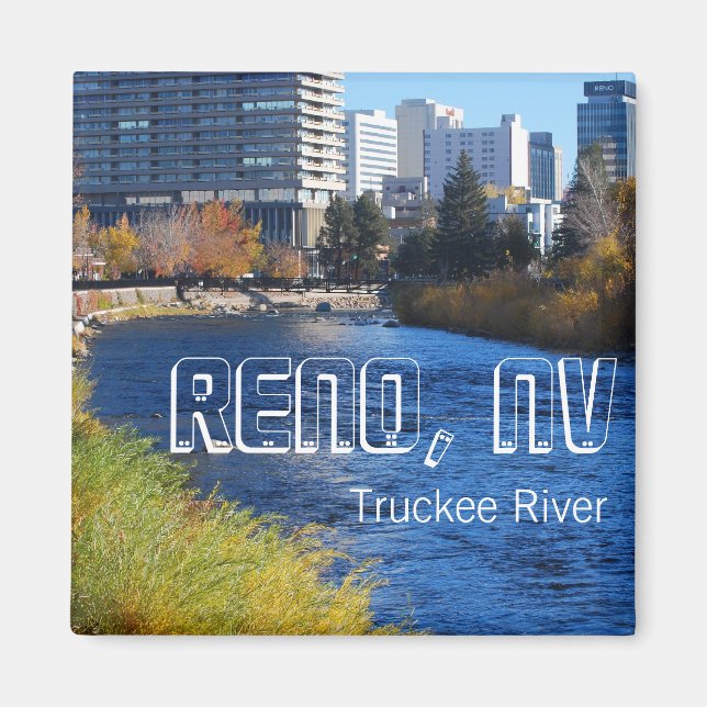 Aimant Reno / Truckee River centre-ville (Devant)
