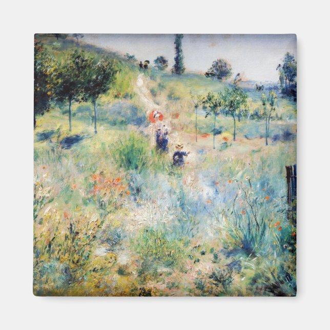 Aimant Renoir - Chemin menant à travers l'herbe haute (Devant)