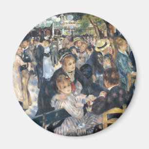 Aimant Renoir Danse au Moulin de la Galette Vintage