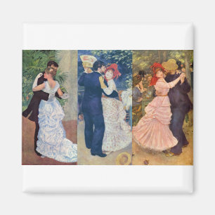 Aimant Renoir - Danse dans la ville, le pays et la Bougiv