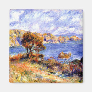 Aimant Renoir - View at Guernsey, famous painting