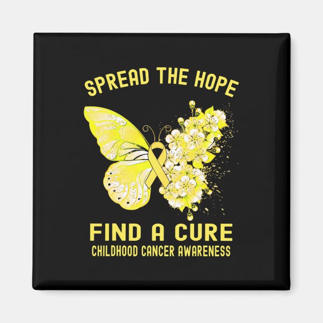 Aimant Répandre L'Espoir Trouver Un Traitement Du Cancer  (Devant)