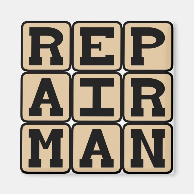 Aimant Réparateur, Handyman (Devant)