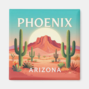 Aimant Repère du désert de Sonora à Phoenix, Arizona ☀