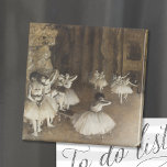 Aimant Répétition de ballet sur scène | Edgar Degas<br><div class="desc">Répétition de ballet sur scène (1874) de l'impressionniste français Edgar Degas. L'oeuvre originale est une huile sur toile représentant des ballerines qui se répètent sur une scène de théâtre. 

Utilisez les outils de conception pour ajouter du texte personnalisé ou personnaliser l'image.</div>