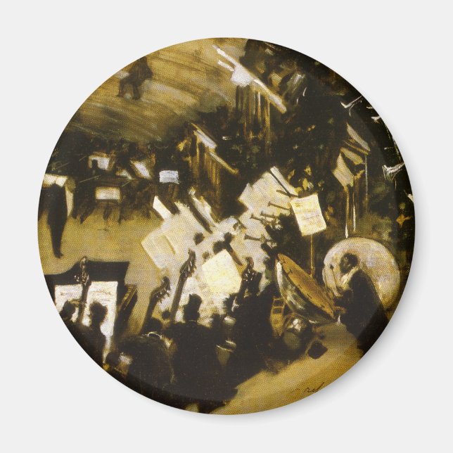 Aimant Répétition de l'Orchestre de Pasdeloup par JS Sarg (Devant)