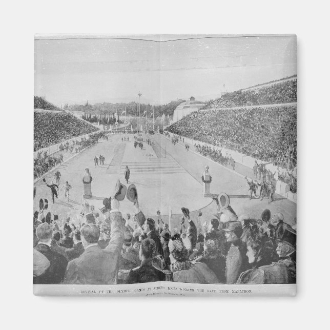 Aimant Reprise des Jeux Olympiques à Athènes (Devant)