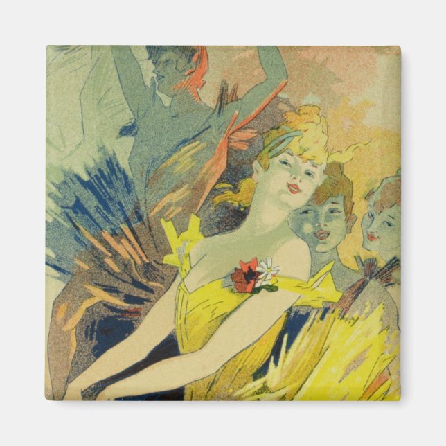 Aimant Reproduction of a poster advertising (Devant)