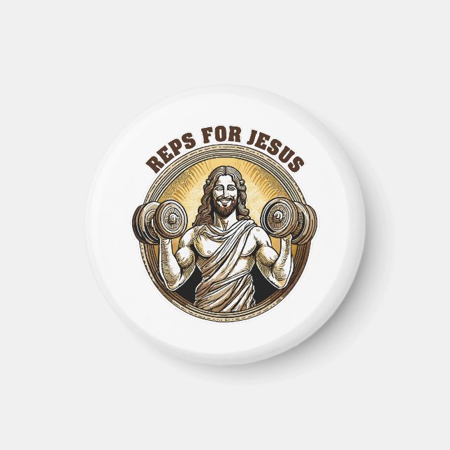 Aimant Reps pour Jésus (Devant)