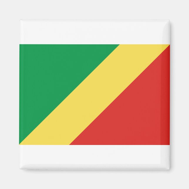 Aimant Republic of the Congo Flag (Devant)